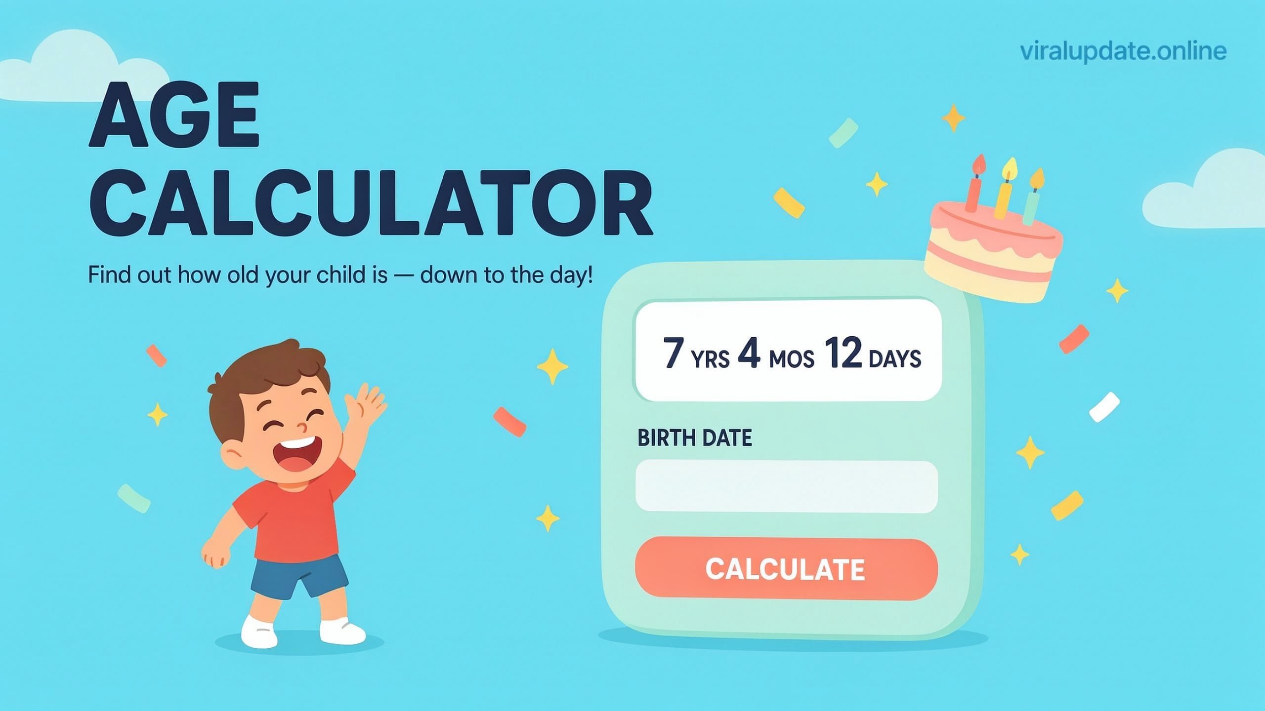 Age Calculator of Child