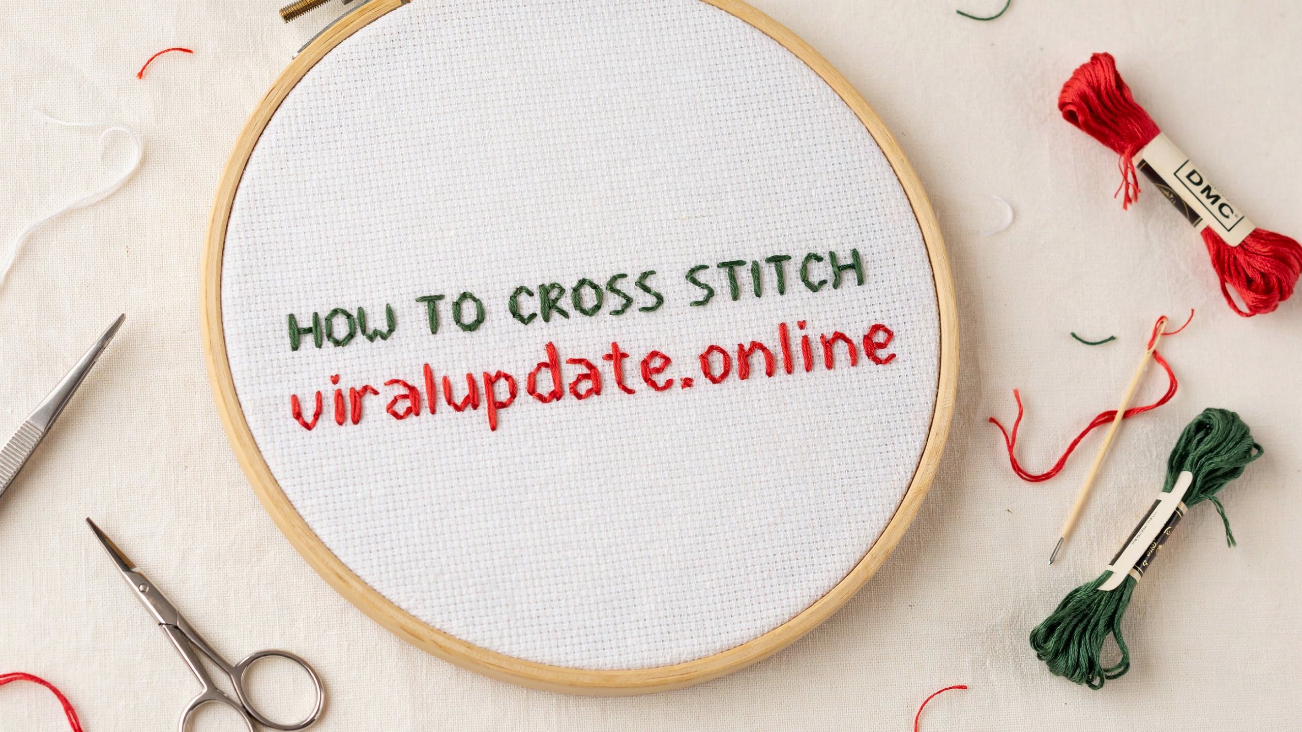 How to Cross Stitch